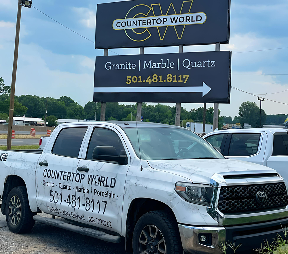 Contact Countertop World for countertop installation in Arkansas